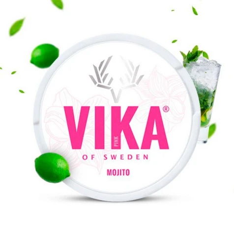 Бездимний тютюн Snus Vika All White Mojito (Мохіто)