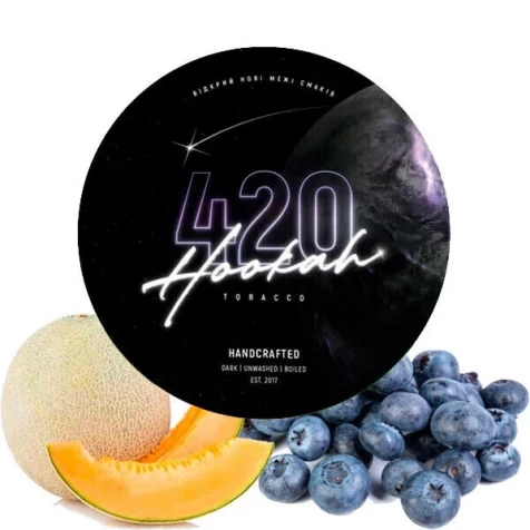 Табак 420 Dark Line Blueberry Melon (Черника Дыня) 40 г