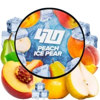 Тютюн 420 Dark Line Peach Ice Pear (Персик Айс гуша) 100 г