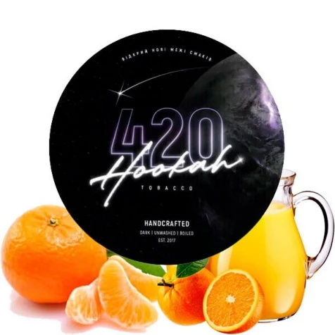 Тютюн 420 Dark Line Mandarin Lemonade (Мандариновий Лимонад) 100 г
