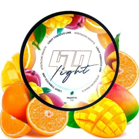Табак 420 Light Line Апельсин Манго (Апельсин Манго) 40 г
