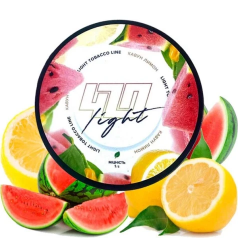 Табак 420 Light Line Кавун Лимон (Арбуз Лимон) 40 г