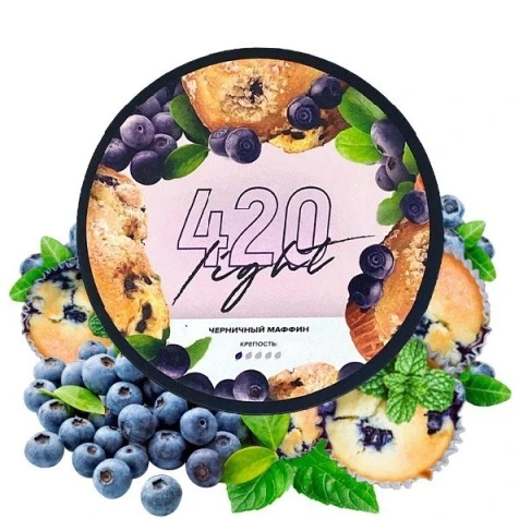 Табак 420 Light Line Черничный Маффин 40 г