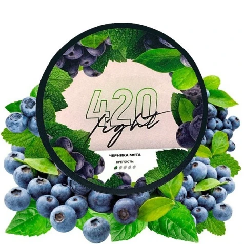 Табак 420 Light Line Черника Мята 40 г