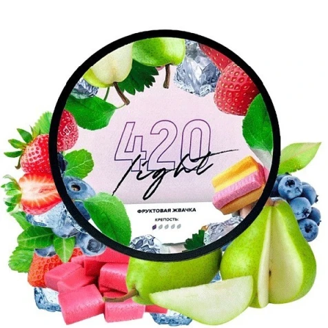 Табак 420 Light Line Фруктовая Жвачка 40 г