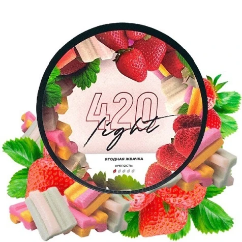 Табак 420 Light Line Ягодная Жвачка 40 г