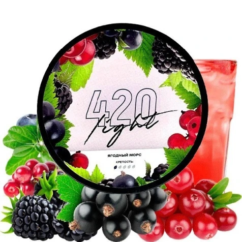 Табак 420 Light Line Ягодный Морс 40 г