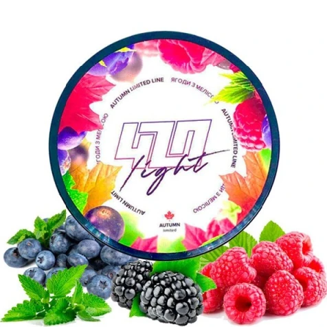 Табак 420 Light Line Ягоды С Мелисой 40 г