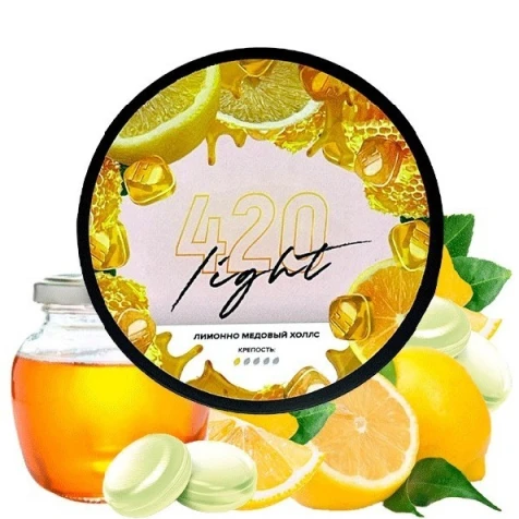 Табак 420 Light Line Лимонно-Медовый Холлс 40 г