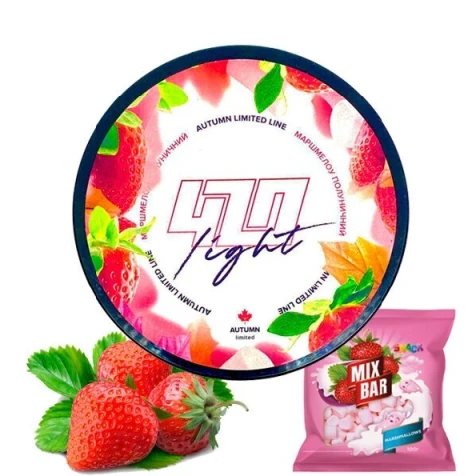 Табак 420 Light Line Клубничный Маршмеллоу 40 г
