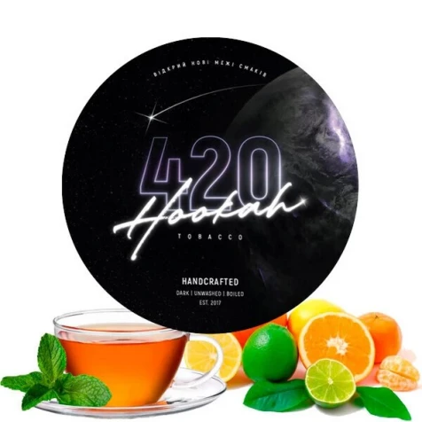 Табак 420 Dark Line Citrus Tea (Цитрус Чай) 250 г