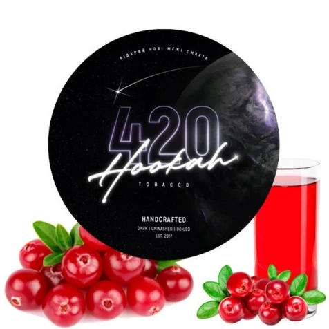 Табак 420 Dark Line Cranberry Juice (Клюквенный Сок) 250 г