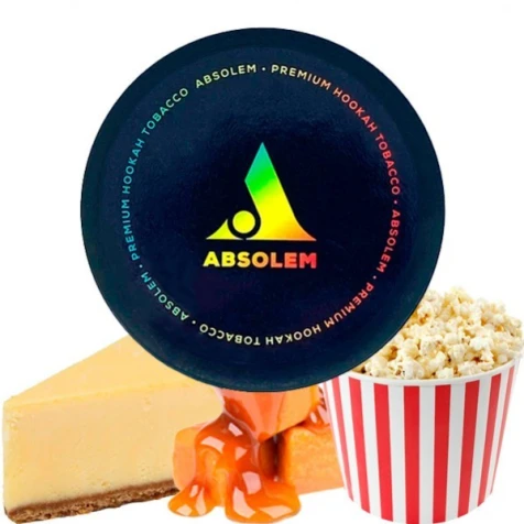Тютюн Absolem Cheesecake With Caramel Popcorn (Чізкейс З Карамельним Попкорном) 100гр