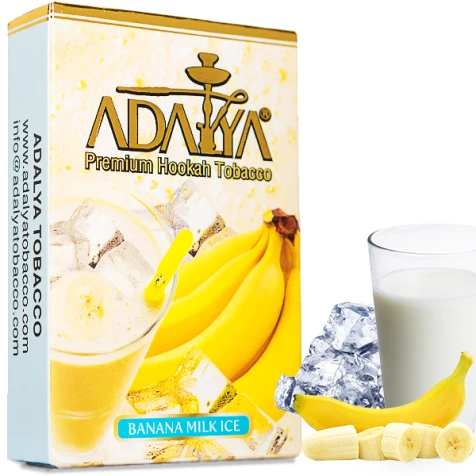 Тютюн Adalya Banana Milk Ice (Банан Молоко Лід) 50гр