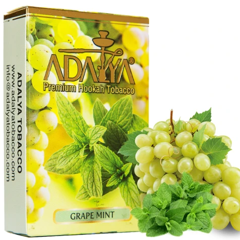 Табак Adalya Grape Mint (Виноград Мята) 50гр
