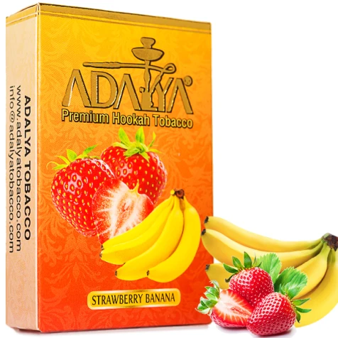 Табак Adalya Strawberry Banana (Клубника Банан) 50гр