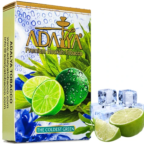Табак Adalya The Coldest Green (Холодный Лайм) 50гр