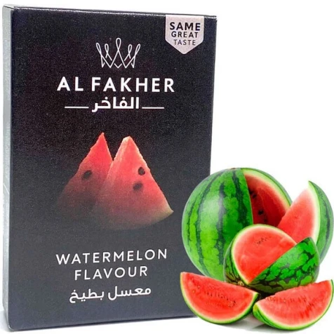 Тютюн Al Fakher Watermelon (Кавун) 50гр (ПОТЕКШИЙ)