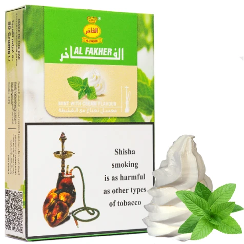 Тютюн Al Fakher Mint With Cream (М'ята Вершки) 50гр
