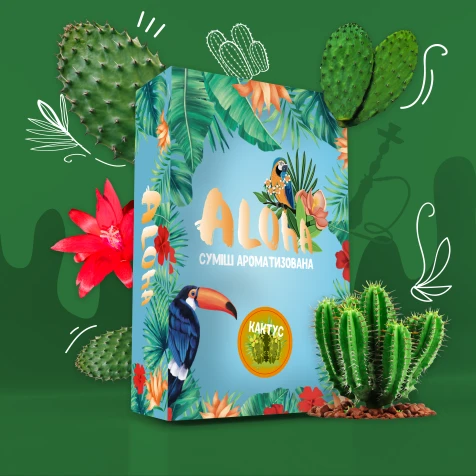 Безтютюнова Суміш Aloha Cactus (Кактус) 100гр