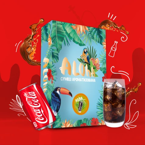 Безтютюнова Суміш Aloha Cola (Кола) 100гр