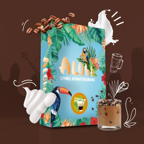  Безтютюнова Суміш Aloha Ireland Cream (Ірландський Крем) 100гр