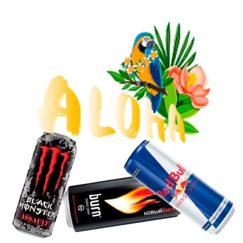 Безтютюнова Суміш Aloha Burn (Енергетик) 40гр