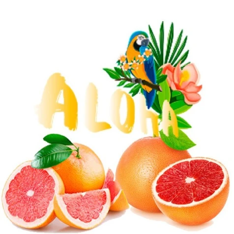 Безтютюнова Суміш Aloha Grapefruit (Грейпфрут) 40гр
