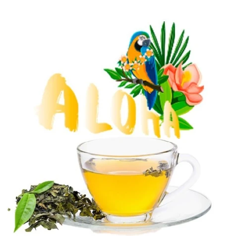Безтютюнова Суміш Aloha Green Tea (Зелений Чай) 40гр