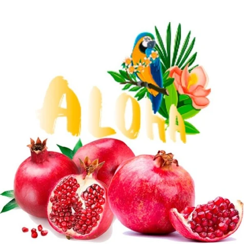 Безтютюнова Суміш Aloha Pomegranate (Гранат) 40гр