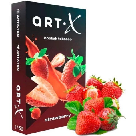 Тютюн Art X Strawberry (Полуниця) 50гр