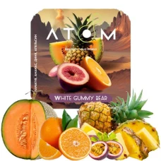 Тютюн Atom White Gummy Bear (Білий Мармеладний Ведмедик) 100гр