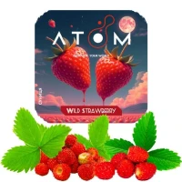 Тютюн Atom Wild Strawberry (Дика Полуниця) 100гр