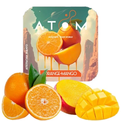 Табак Atom Orange Mango (Апельсин Манго) 200гр