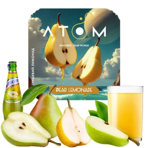 Тютюн Atom Pear Lemonade (Грушевий Лимонад) 50гр