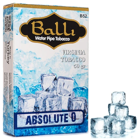 Тютюн Balli Absolute 0 (Абсолют 0) 50гр