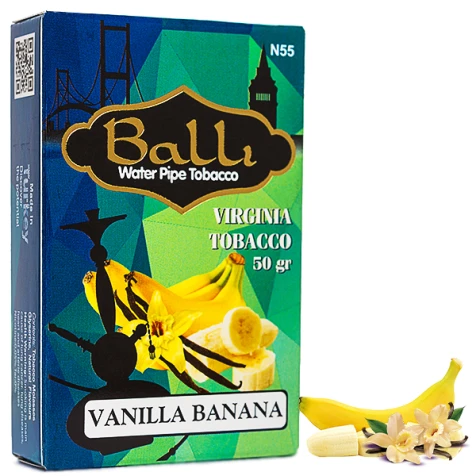 Тютюн Balli Banana Vanilla (Банан Ваніль) 50гр