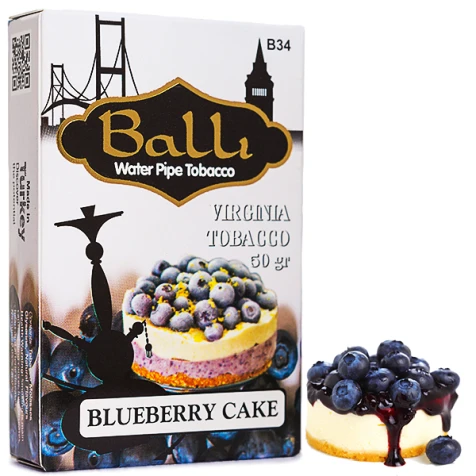 Тютюн Balli Blueberry Cake (Чорничний Пиріг) 50гр