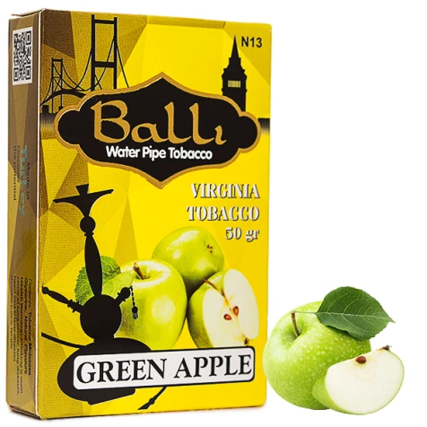 Тютюн Balli Green Apple (Зелене Яблуко) 50гр