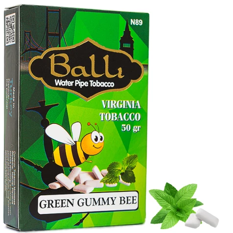 Тютюн Balli Green Gummy Bee (Зелена Жуйка Бі) 50гр