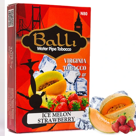 Табак Balli Ice Melon Strawberry (Дыня Клубника Лед) 50гр