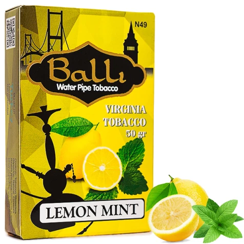Табак Balli Lemon Mint (Лимон Мята) 50гр