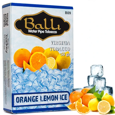 Табак Balli Orange Lemon Ice (Апельсин Лимон Лед) 50гр