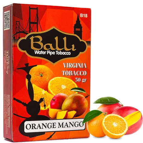 Табак Balli Orange Mango (Апельсин Манго) 50гр