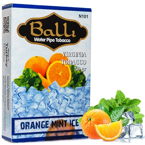 Табак Balli Orange Mint Ice (Апельсин Мята Лед) 50гр