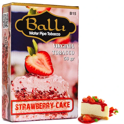 Табак Balli Strawberry Cake (Клубничный Пирог) 50гр