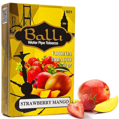 Табак Balli Strawberry Mango (Клубника Манго) 50гр