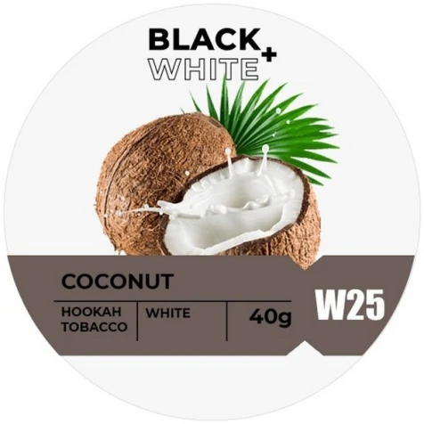 Табак Black & White Coconut (Кокос) 40гр