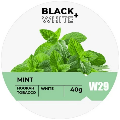 Тютюн Black & White Mint (М'ята) 40гр
