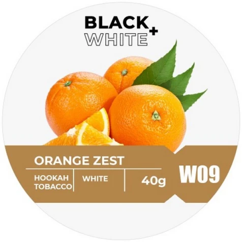 Табак Black & White Orange Zest (Апельсин Цедра) 40гр